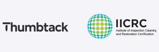 Certifications Thumbtack and IICRC