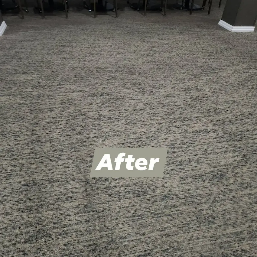 Residential carpet after cleaning San Antonio