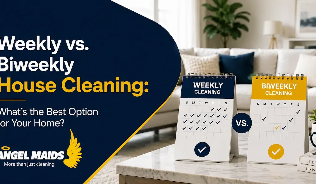 Weekly vs. Biweekly House Cleaning