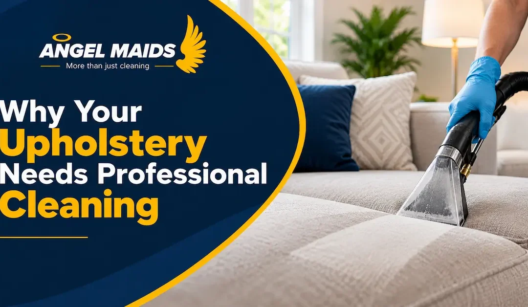 Why Your Upholstery Needs Professional Cleaning